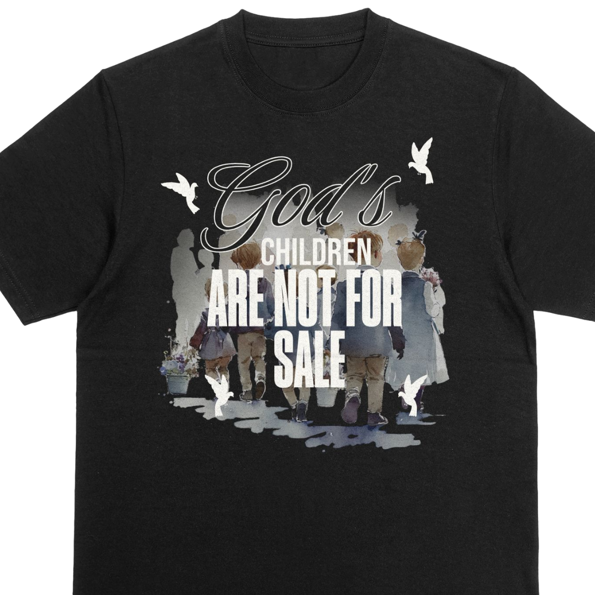 God's Children Are Not For Sale Lightweight Tee