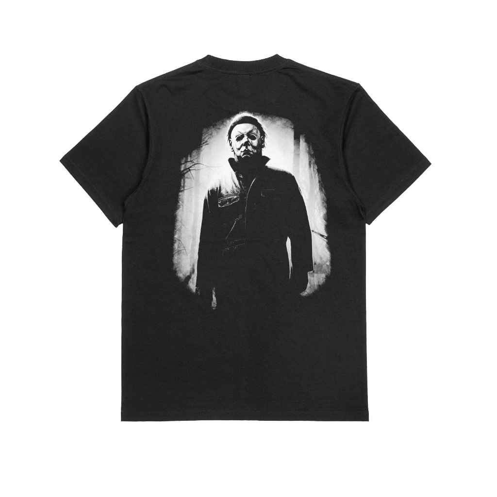 Halloween Theme Front and Back Michael Myers T-Shirt