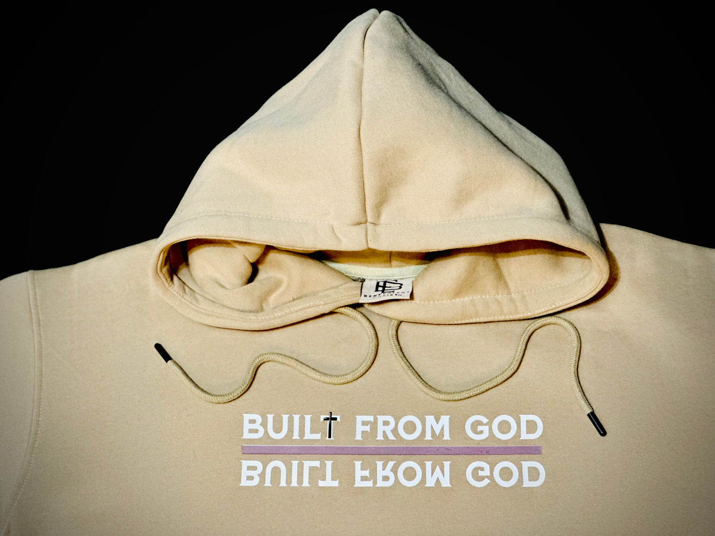 Benevolent Empire's "Built From GOD" Heavyweight Hoodie