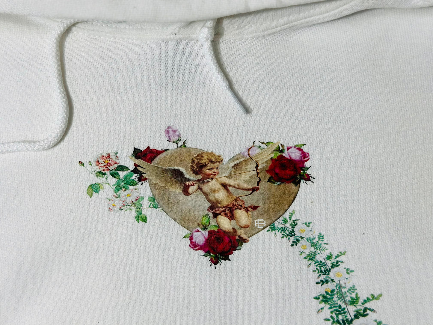 Cupid Flowers Hoodie