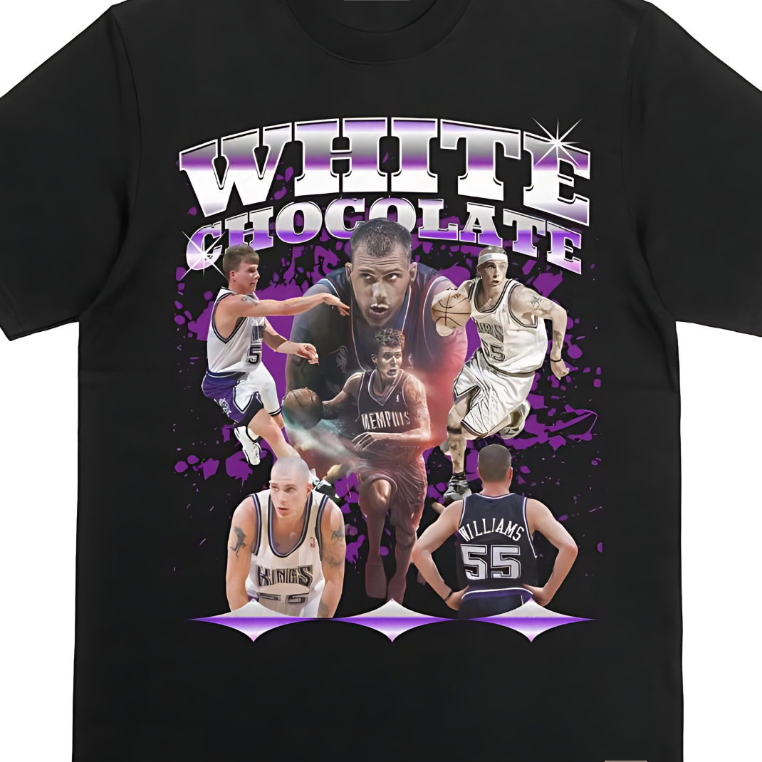 "White Chocolate" NBA Jason Williams Halftone